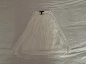 ESPRIT Women's Cream Flowy Sleeveless Top UK Size 10 - Picture 1 of 3