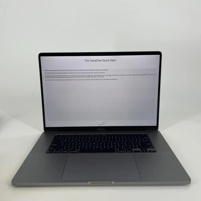 MacBook Pro 16 Touch Bar Space Gray 2019 2.3 GHz i9 32GB 1TB SSD Pro 5500M 8GB - Image 1 of 4