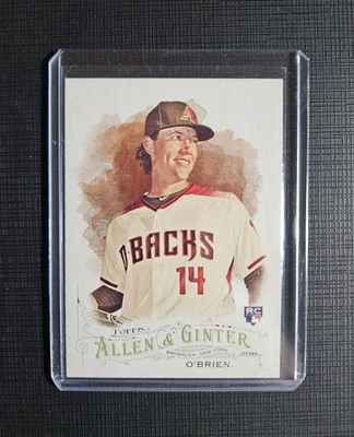2016 Topps Allen & Ginter Peter O'Brien Rookie Arizona Diamondbacks #326 - Image 1 of 2