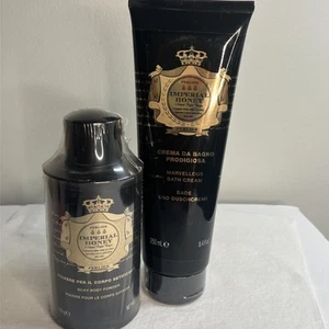 Perlier Imperial Honey polvere corpo setosa 3,5 oz e crema da bagno 8,4 oz - Foto 1 di 4