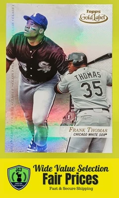 2017 Topps Gold Label Frank Thomas #52 Chicago White Sox Baseball Card - Image 1 of 2