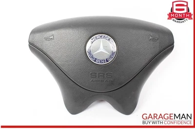 01-04 Mercedes R170 SLK230 SL500 Volante del conductor Bolsa de aire Negro OEM Foto 1 de 4