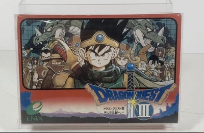Dragon Quest III Famicom Japan New Sealed Nintendo DQ3 Retro RPG Collector Rare - Image 1 of 4