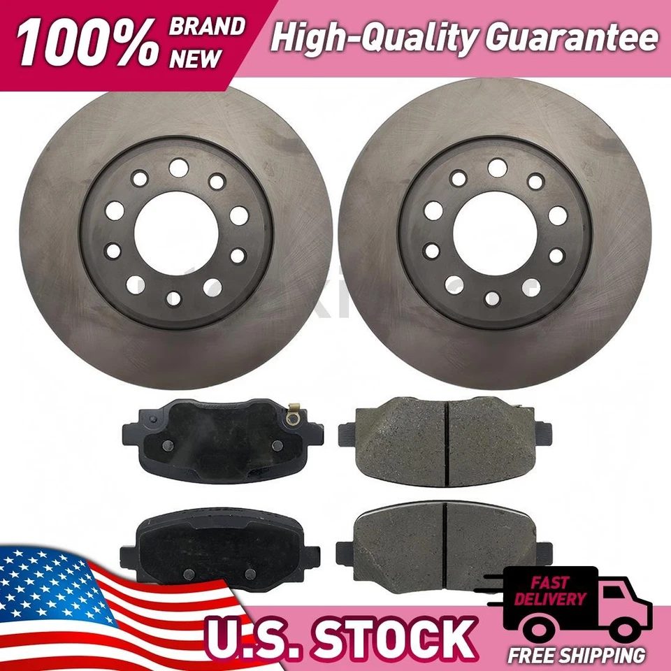 Комплект для модернизации задних центральных деталей дискового тормоза для Jeep Cherokee 2014-2018 годов выпуска - Изображение 1 из 1