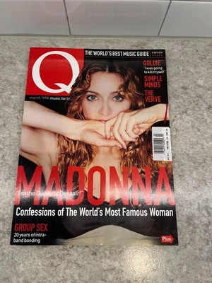 Q MAGAZINE March 1998 MADONNA - Image 1 of 2