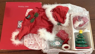 Retired Rare Bitty Baby Santa’s Helper Set Original Box Complete EUC - Image 1 of 4
