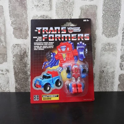 Hasbro G1 GEARS Transformers Walmart Exclusive Reissue *NEW - Image 1 of 2
