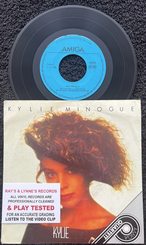 Kylie Minogue – Kylie (I Should Be So Lucky etc.) 4 Track 7'' EP IMPORT NM VIDEO - Image 1 of 4