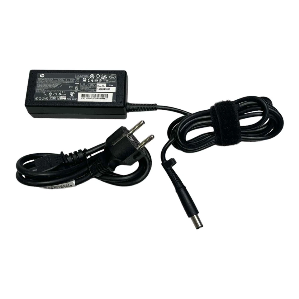 HP PPP009 65W Netzteil für ProBook & Elitebook 19,5V 7,5x5mm Stecker - Bild 1 von 1