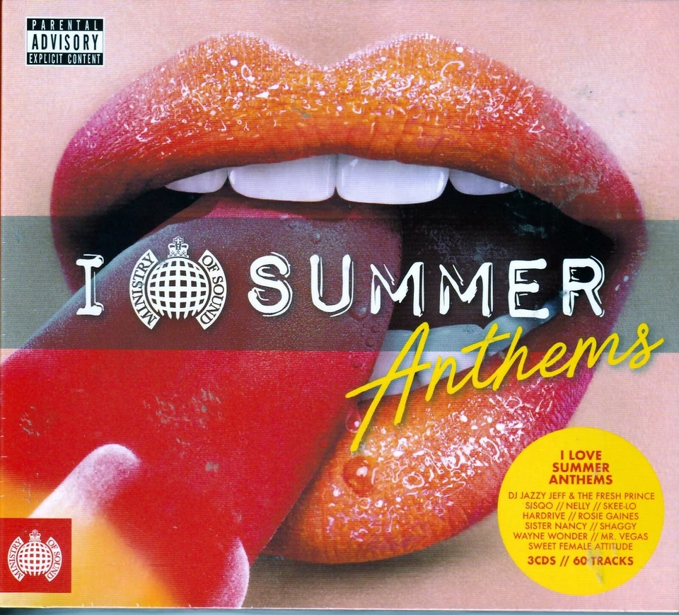Ministry Of Sound I Love Summer Anthems 3cd groovesDELUXE