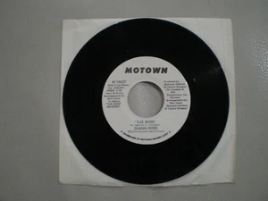 Diana Ross-The Boss Motown Records 7' 45 White Label Promo NM 1979 - Picture 1 of 2
