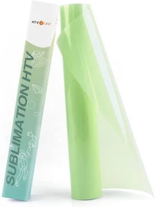 HTVRONT Clear Sublimation HTV Vinyl Light Glossy 12" x 20FT Sublimation Vinyl - Bild 1 von 8