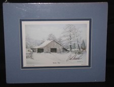 KY Artist Fred Thrasher Feedin Time 5 x 7 Limited Edition Print SIGNED