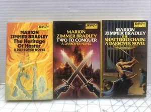 Marion Zimmer Bradley 3: Heritage of Hastur, Two to Conquer, Shattered Chain BC7 - Picture 1 of 5