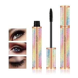 4D Silk Fibre Eyelash Mascara Waterproof - Thick Long Lasting Smudge-Proof Na... - Picture 1 of 7
