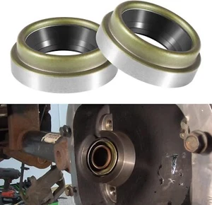 Paquete de 2 sellos de aceite 46470 para eje interior Dana 30 para Jeep CJ TJ Cherokee Wrangler - Imagen 1 de 8