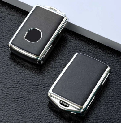 Funda TPU FOB para Volvo XC90 XC60 S90 V90 Control Remoto Llave Inteligente Lateral 4 Botones Foto 1 de 4