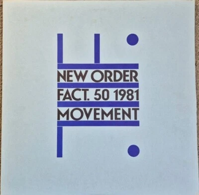 NEW ORDER - MOVEMENT LP ORIGINAL 1981 UK RELEASE FACTORY LABEL FACT.50 - Image 1 of 4