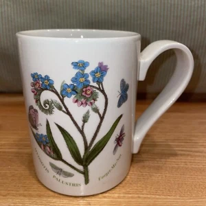 Portmeirion Botanic Garden Floral Tankard Coffee Mug Tea Cup Forget Me Not Green - Picture 1 of 9