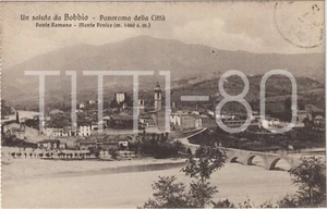 UN SALUTO DA BOBBIO - PANORAMA DELLA CITTA' (PIACENZA) - Picture 1 of 1