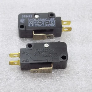 1x OMRON ORIGINAL D2MV-01-1C1 Micro precision Switch 0.1A 125V.AC 0.1A 30V.DC - Picture 1 of 4