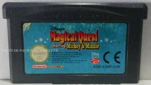 jeu DISNEY'S MAGICAL QUEST STARRING MICKEY & MINNIE gameboy advance AGB-A3MP-EUR - Picture 1 of 1