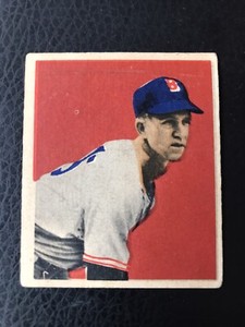 1949 Bowman Baseball #7 Joe Dobson Red Sox