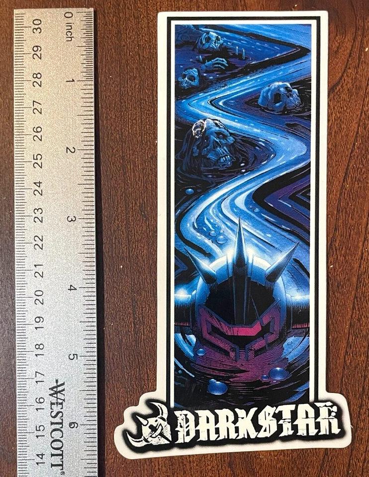 Darkstar Skateboard Sticker 6.5 in x 3.5 in Multicolor Classic Knight Decal - Image 1 of 1