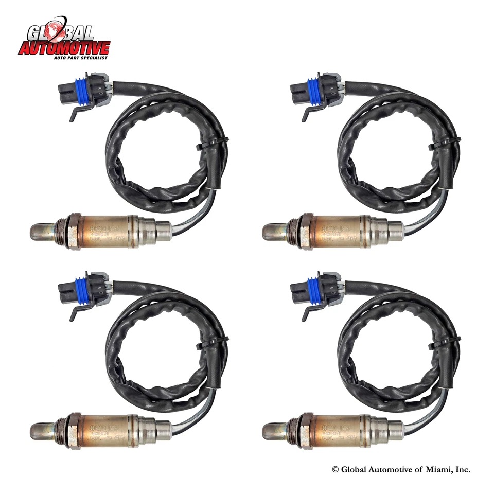 Set of 4 Bosch Oxygen O2 Sensor for 98-02 Chevrolet Camaro Pontiac Firebird 5.7L - Image 1 of 1