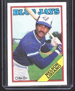 1988 O-Pee-Chee #205 Nelson Liriano Baseball Card - Bild 1 von 2