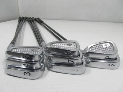 BRIDGESTONE TourStage V3000 Iron Set 8pcs 3-Pw Fiber Craft FCI-09 Flex R RH Good - Image 1 of 4