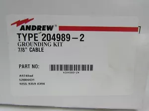 Andrew 204989-2 Grounding Kit for 7/8" Cable - Picture 1 of 6