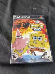 ***Case & Manual Only*** SpongeBob SquarePants Movie Game PlayStation 2 2004 - Picture 1 of 3