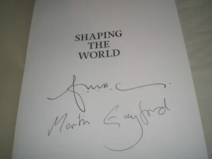ANTONY GORMLEY + MARTIN GAYFORD - Shaping The World - SIGNED 1/1 Hb - 2020 - Picture 1 of 3