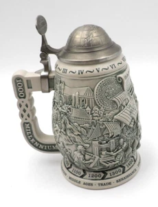 Avon Exclusive Millennium 1000 Years Of History Collector's Stein 1999 NIB - Picture 1 of 14