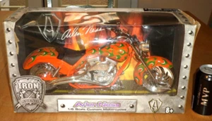 [Arlen Ness Iron Legends] 1/6 Scale Custom Motorcycle, [15" LONG] DIE CAST TOY - Picture 1 of 13