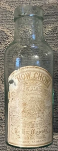 Chow Chow Crosse & Blackwell Bottle Soho Square London England - Picture 1 of 8