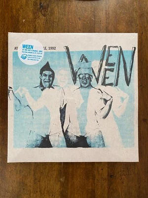 Ween At The Cat's Cradle, 1992 2x LP Newbury Comics Blue & White Splatter Vinyl Foto 1 de 4