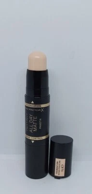Max Factor Facefinity ALL DAY MATTE Pan Stik 2 in 1 Farbe 10 FAIR PORCELAIN - Bild 1 von 2
