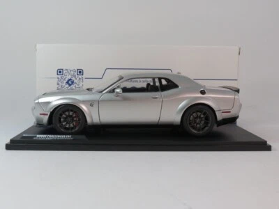 Solido Dodge Challenger SRT Hellcat redeye widebody nickel 2023 1/18 S1805711 - Immagine 1 di 4