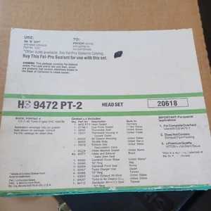 Juego de juntas de culata de motor Fel-Pro HS 9472 PT-2 FelPro 20618 - Imagen 1 de 3