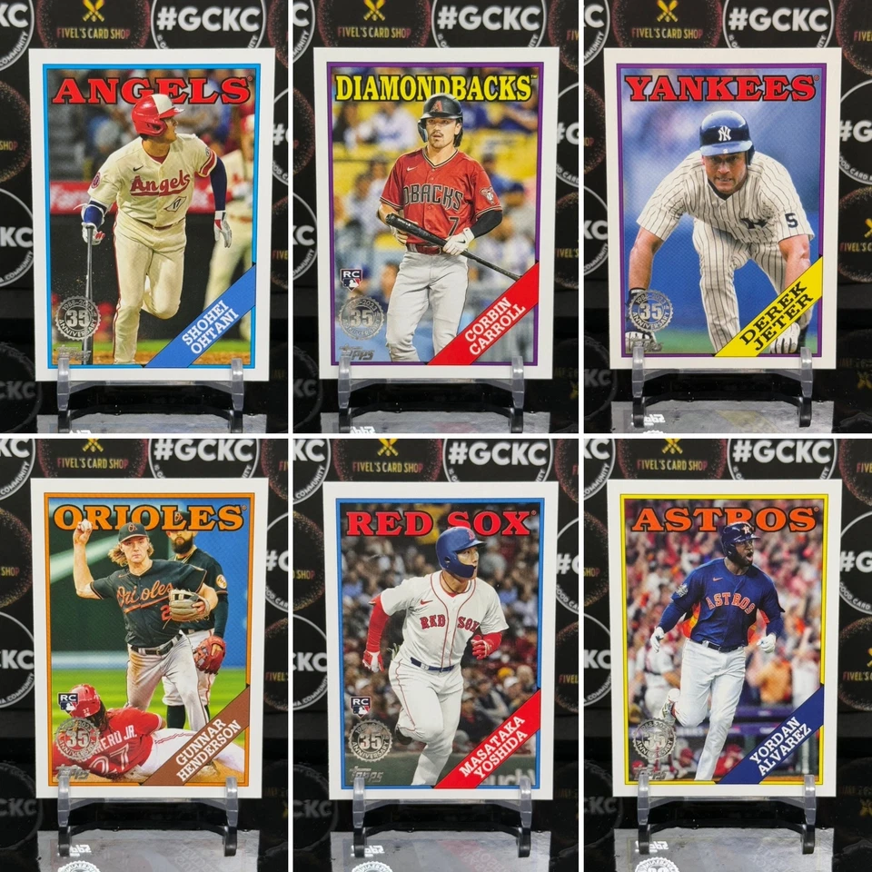 2023 Topps Series 2 '88 1988 Baseball Inserts - RC and Vets - You Pick Singles - Image 1 of 1