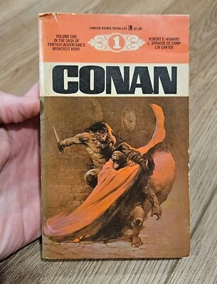 Conan Volume One 1 Lancer Books 1967 First Lancer Books Printing Very Good Foto 1 de 4