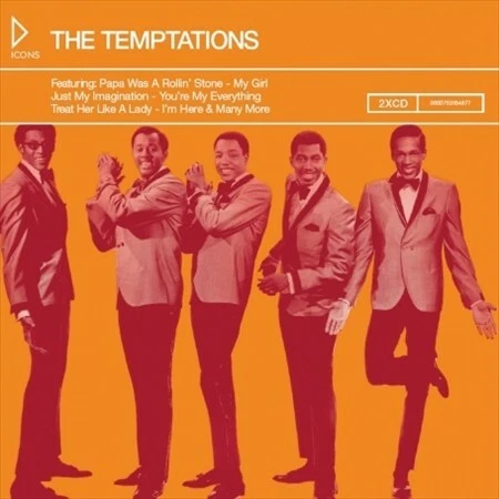 The Temptations Icons 2CD [Fr: 'My Girl' to 'Papa Was A Rollin' Stone]  - Image 1 of 1