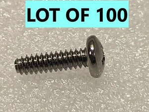 Menge 100 - Xeon Nacona Server Runde Pfannenkopf Schrauben 12 mm - Bild 1 von 6