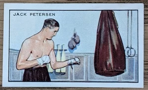 1934 Gallaher Cigarettes Champions Card Series 1. # 21 Jack Peterson  - Picture 1 of 2
