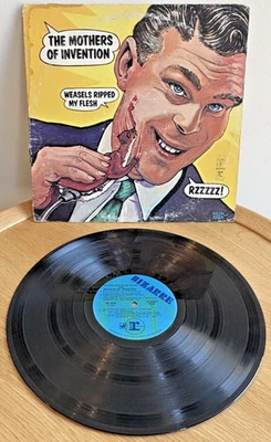 Mothers of Invention Weasels Ripped My Flesh 1970 Bizarre Reprise MS 2028 Zappa Foto 1 de 4