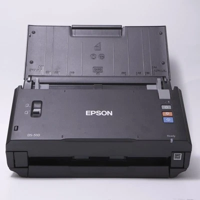 Epson WorkForce DS-510 Desktop Sheetfed Color Document Scanner J341A w/Bundle - Image 1 of 4