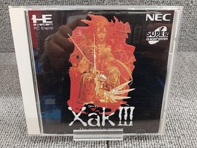 NEC Sark III PC Engine Video Game Console Used Small Scratches