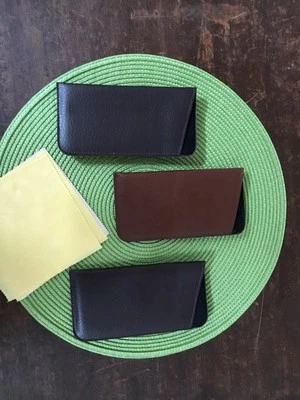 Funda para gafas sin cordones con clip de bolsillo - Protege las gafas Cantidad 3 Foto 1 de 3